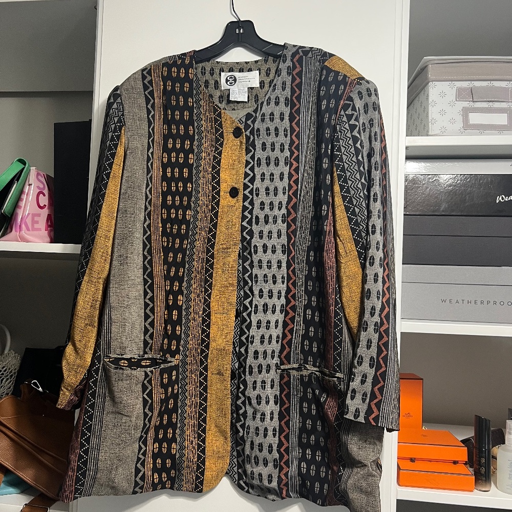 Vintage Classic investment clothing, Size 2X, 100% Silk